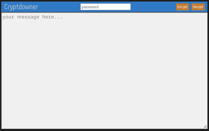 cryptdowner screenshoet